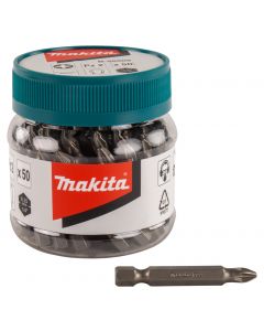 Makita B-26509 Schroefbit PZ2x50mm in pot 50 stuks