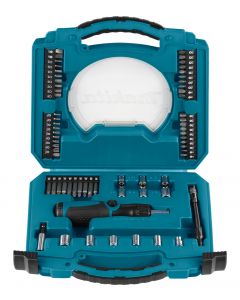 Makita D-42020 Ratel-/dop-/schroefbitset 65-delig