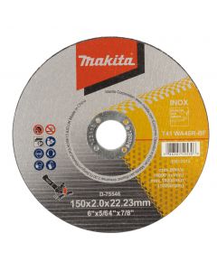 Makita D-75546 Doorslijpschijf RVS