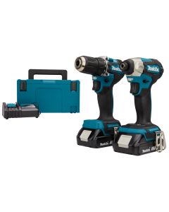 Makita DLX2423AJ 18 V Combiset voor lichter boor- en (slag)schroefwerk