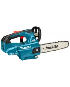 Makita DUC256PT2 LXT 2x18 V Tophandle kettingzaag 25 cm