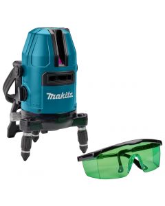 Makita SK20GDZ 12 V Max Multilijn laser groen