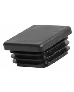 INSLAGDOP ZWART 40MM X 40MM VIERKANT (VOOR DIKKE WANDDIKTE)