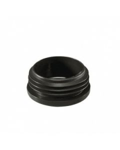 INSLAGDOP ZWART 35MM ROND (VOOR DIKKE WANDDIKTE)