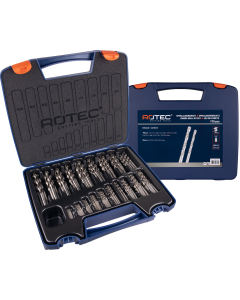 Metaalborenset 170-dlg. Rotec HSS-G, Silver-Line PROF.