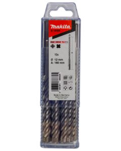 Makita B-16586 P4S:SDS-PLUS boor 12x160mm 10s