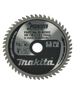 Makita B-40303 Cirkelzaagblad Aluminium