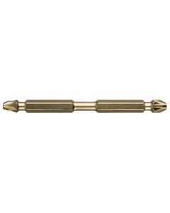 Makita B-45244 XTT slagschroefbit PZ1 x 90mm (dubbelzijdig)