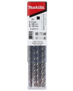 Makita B-47341-10 P2S:Sds-Plus Boor 6X210Mm 10St