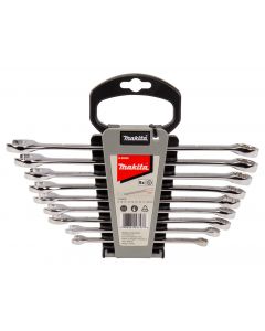 Makita B-65539 Ring-/steeksleutelset 9-delig