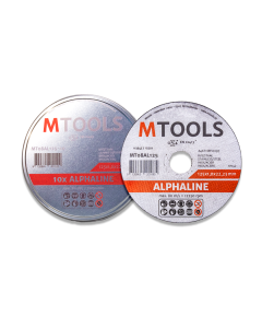 Mtools Alphaline doorslijpschijf staal/RVS 125x1,0 mm. per 10 st.