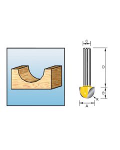 Makita D-10849 Holprofielfrees 20x16 S12