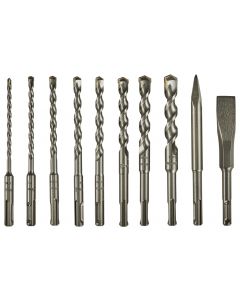 Makita D-57059 Boor-/beitelset 10-delig