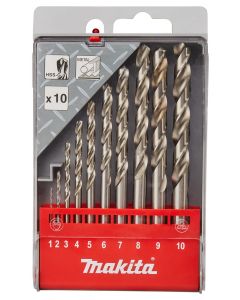 Makita D-57205 Metaalborenset 10-delig