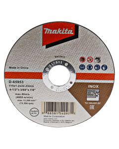 Makita D-65953 Doorslijpschijf RVS