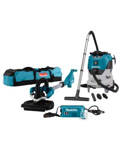 Makita DK0113UX1 AWS Combiset voor schuren en stofzuigen
