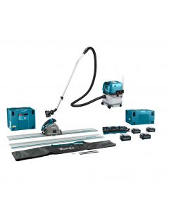 Makita DK0195G201 40 V Max AWS Combiset voor (inval)zagen en stofzuigen