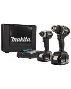 Makita DLX2189TB 18 V Combiset voor schroeven- boren en (slag)schroeven