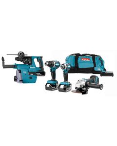 Makita DLX4103W 18 V Combiset voor allround boor-, schroef- en slijpwerk