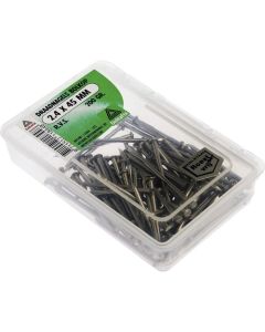 DRAADNAGELS BOLKOP R.V.S. 2.4X45 200 GR