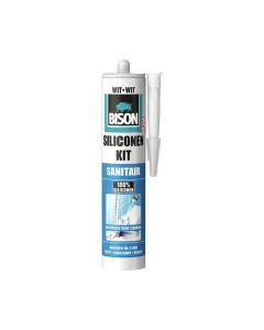 BISON SILICONEKIT SANITAIR TRANSPARANT 300ML