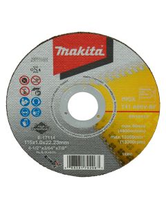 Makita E-17114 Doorslijpschijf RVS A60V