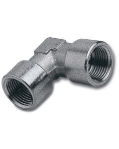 Knie  2x 3/8"F persluchtfitting  