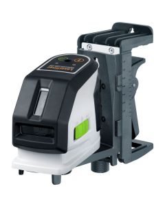 Laserliner MasterCross-Laser 2GP Kruislijnlaserset in koffer - 2 lijnen - Groen - 031.390A 