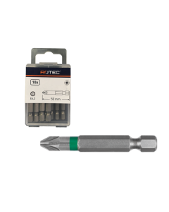 Schroefbit 50mm Rotec  PZ2 x 10 Box 