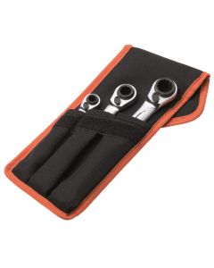 BAHCO DUBBELE RINGRATELSET 3 SLEUTELS - 12 MATEN