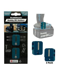 Stealth Mount Stubby Bithouder voor Makita (2-pack)