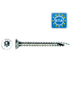 PGB Torx PFS schroef voldraad verzinkt 4x40 mm. T-20
