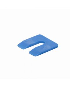 GB® Uitvulplaat, vulplaat 4mm blauw in zak.