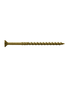 Woodies® Ultimate 6.0x160 deeldraad platverzonken kop T-30 shield
