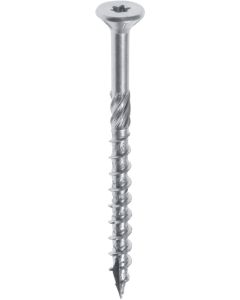 Woodies® Ultimate 5.0x100 deeldraad platverzonken kop T-25 verzinkt