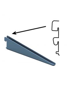 Drager Element dubbel 1-haaks sys 32 staal wit 47cm 10202-00055