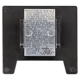 Makita 155270-7 Schaafbeitel afstelmal 110mm