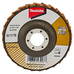 Makita B-40755 Lamellen conditioneringschijf 115 mm grof