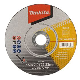 Makita D-75546 Doorslijpschijf RVS