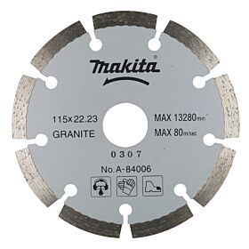 Makita A-84006 Diamantschijf 115x22,23x1,8mm