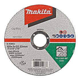 Makita A-85385 Doorslijpschijf 230x22,23x3,2mm steen
