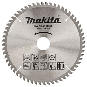 Makita D-65595 Cirkelzaagblad div. materialen