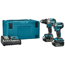 Makita DLX2527TJ LXT 18 V Combiset voor boor- en (slag)schroefklussen