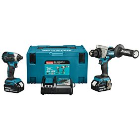 Makita DLX2545TJ LXT 18 V Combiset boren en (slag)schroeven