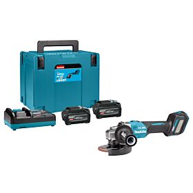 Makita GA023GU201 XGT 40 V Max Haakse slijper 125 mm