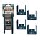StealthMounts Machinehouder voor Makita LXT - Blauw - 4-pack