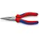 KNIPEX Platspitse tang met zijsnijder, (radiotang)