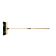 Polet Straatbezem 420Mm Ev Pvc Groen M/Steel