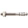 4tecx Doorsteekanker RVS A4 M10 x 90 Ø 10mm ETA-1 100 stuks