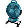 Makita CF002GZ 40 V Max Ventilator met zwenkfunctie